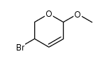 3-bromo-6-methoxy-3,6-dihydro-2H-pyran结构式