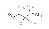 2,3,4-三甲基-5-己烯-3-醇结构式