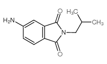5-氨基-2-异丁基-1H-异吲哚-1,3(2H)-二酮结构式