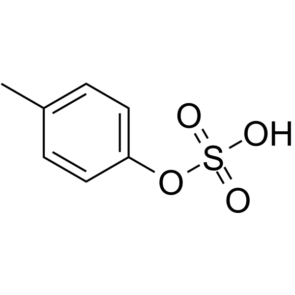 p-Cresyl sulfate structure