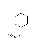 1-methyl-4-prop-2-enylcyclohexane结构式