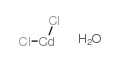 cadmium chloride hydrate Structure