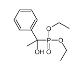 1-diethoxyphosphoryl-1-phenylethanol Structure