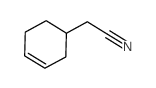 2-(1-cyclohex-3-enyl)acetonitrile结构式