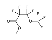 methyl 2,2,3,3-tetrafluoro-3-(trifluoromethoxy)propanoate结构式