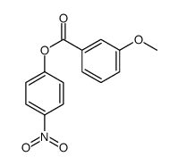 (4-nitrophenyl) 3-methoxybenzoate结构式