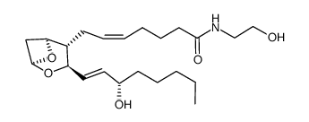 thromboxane a2 1-ethanolamide Structure