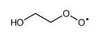β-hydroxyethyl peroxy radical Structure