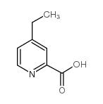 4-Ethylpyridine-2-carboxylic acid structure