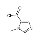 1-Methyl-1H-imidazole-5-carbonyl chloride Structure