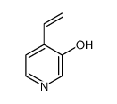 4-ethenylpyridin-3-ol结构式