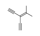 3-ethynyl-4-methyl-pent-3-en-1-yne Structure