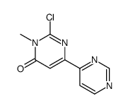 2-氯-1-甲基-[4,4-Bi嘧啶]-6(1H)-酮结构式