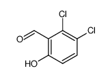 5,6-Dichlorosalicylaldehyde Structure