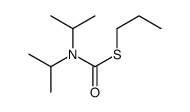 S-propyl N,N-di(propan-2-yl)carbamothioate结构式