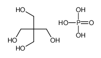 2,2-bis(hydroxymethyl)propane-1,3-diol,phosphoric acid Structure