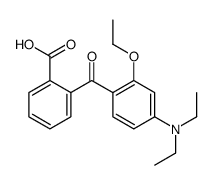 2-[4-(diethylamino)-2-ethoxybenzoyl]benzoic acid结构式
