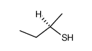 [R,(-)]-2-Butanethiol Structure