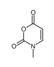 3-methyl-1,3-oxazine-2,6-dione结构式