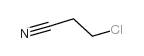 β-氯丙腈结构式