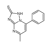 5-methyl-7-phenyl-1H-[1,2,4]triazolo[1,5-a]pyrimidine-2-thione Structure