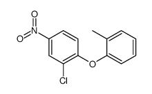 2-chloro-1-(2-methylphenoxy)-4-nitrobenzene结构式
