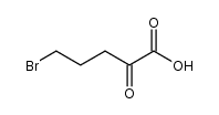 5-bromo-2-oxopentanoic acid Structure