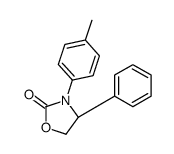 (S)-4-苯基-3-对甲苯噁唑啉-2-酮结构式