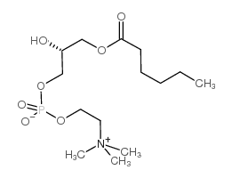 L-α-Lysophosphatidylcholine结构式