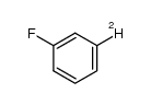 3-deuteriofluorobenzene结构式