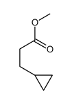 methyl 3-cyclopropylpropanoate结构式