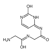 2-amino-N-[2-oxo-2-[(2-oxo-1H-pyrimidin-6-yl)amino]ethyl]acetamide Structure