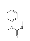 methyl N-methyl-N-(4-methylphenyl)carbamodithioate结构式