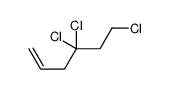4,4,6-trichlorohex-1-ene结构式