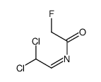 N-(2,2-dichloroethylidene)-2-fluoroacetamide结构式
