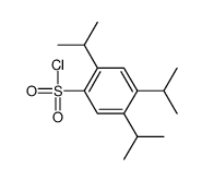 2,4,5-tri(propan-2-yl)benzenesulfonyl chloride结构式