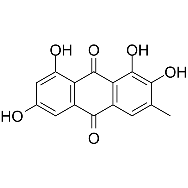 2-羟基大黄素结构式