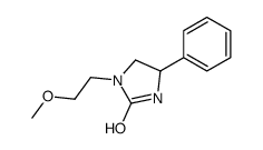 1-(2-methoxyethyl)-4-phenylimidazolidin-2-one Structure