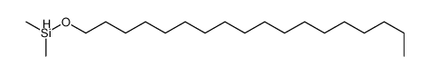 dimethyl(octadecoxy)silane结构式