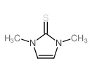 2H-Imidazole-2-thione, 1, 3-dihydro-1,3-dimethyl- Structure