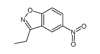 3-ethyl-5-nitro-1,2-benzoxazole Structure