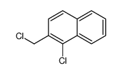1-chloro-2-(chloromethyl)naphthalene Structure