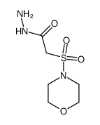 (morpholine-4-sulfonyl)-acetic acid hydrazide Structure