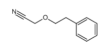 phenethyloxy-acetonitrile结构式