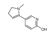 6-Hydroxy-N-methyl Myosmine Structure
