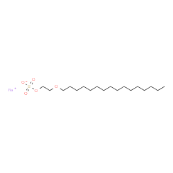 Poly(oxy-1,2-ethanediyl), .alpha.-sulfo-.omega.-hydroxy-, C14-18-alkyl ethers, sodium salts结构式