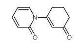 2(1H)-Pyridinone, 1-(3-oxo-1-cyclohexen-1-yl)- Structure