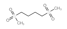 1,4-bis(methylsulfonyl)butane Structure