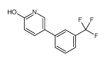 5-[3-(trifluoromethyl)phenyl]-1H-pyridin-2-one Structure