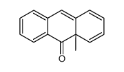 9a-hydro-9a-methyl-9-anthracenone结构式